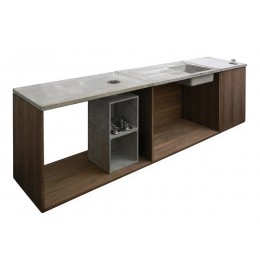 Кухонная столешница из бетона