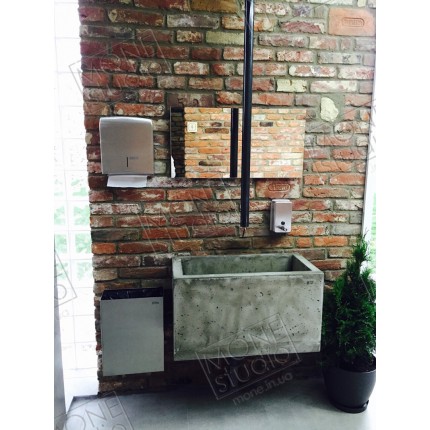 Умывальник из бетона