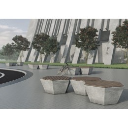 Скамейка Hexagon