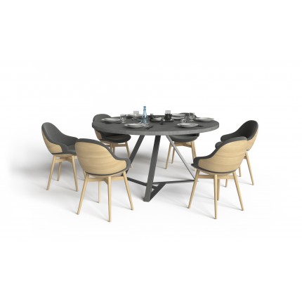 Каталог бетонных обеденых столов из Украины.