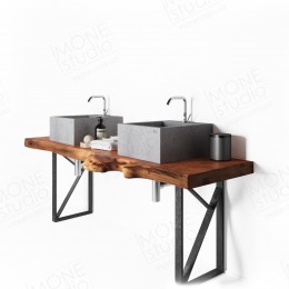 Умывальник из бетона MONE studio U2A