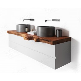 Раковина из бетона подвесная цилиндрическая MONE studio