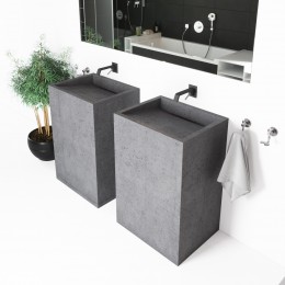 Умывальник стационарный из бетона MONE studio U5B
