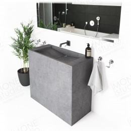 Умывальник из бетона MONE studio U8B