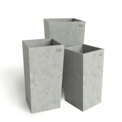 Бетонный вазон Бостон